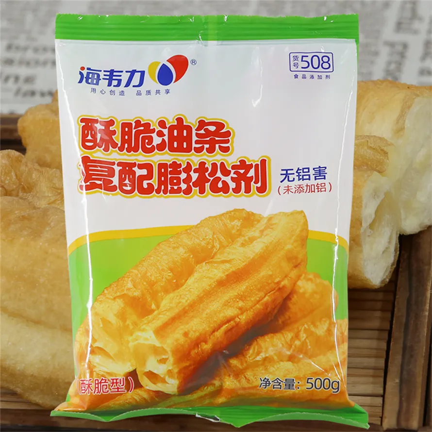 酥脆油条膨松剂,炸制茴香小油条
