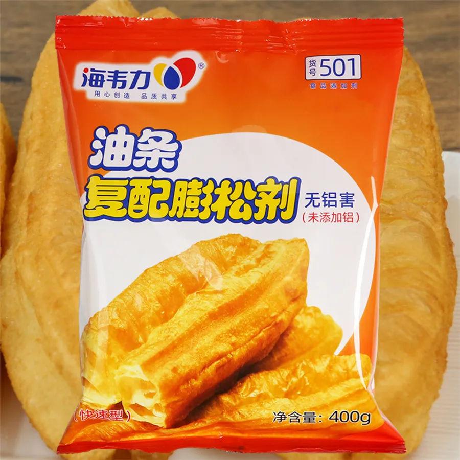 海韦力快速油条膨松剂方法的简介,香酥大油条的做法