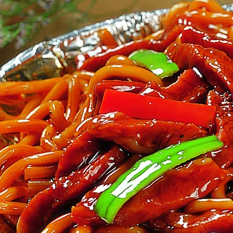 咖喱牛肉炒面的做法步骤