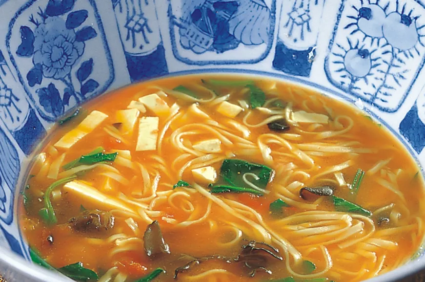 海带肉丝面