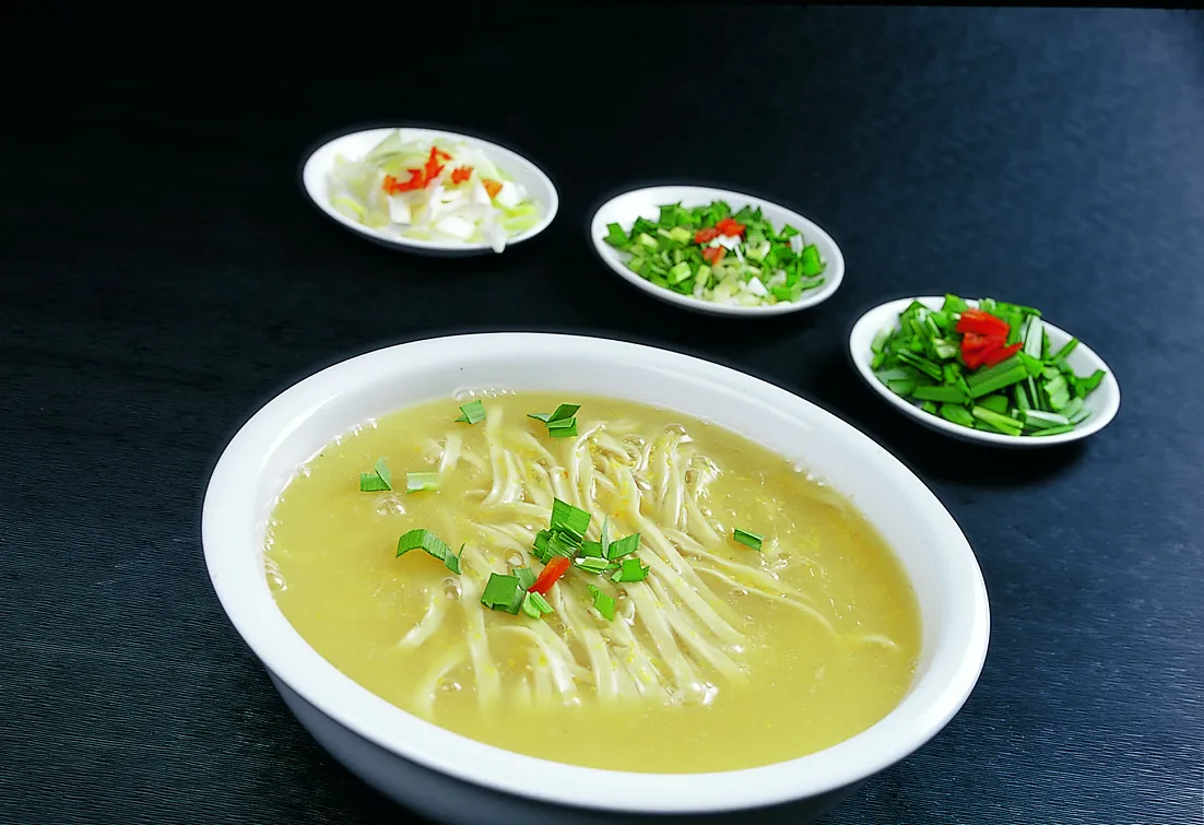 素三鲜汤面