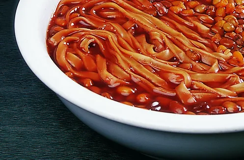 三色鱼丸面