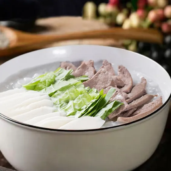 蘑菇肉粥的做法步骤