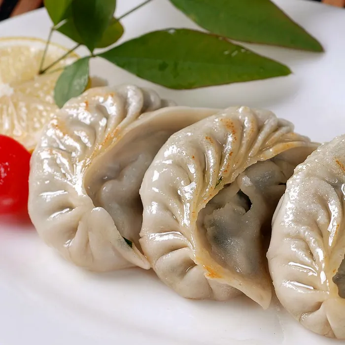 孜然香葱牛肉蒸饺