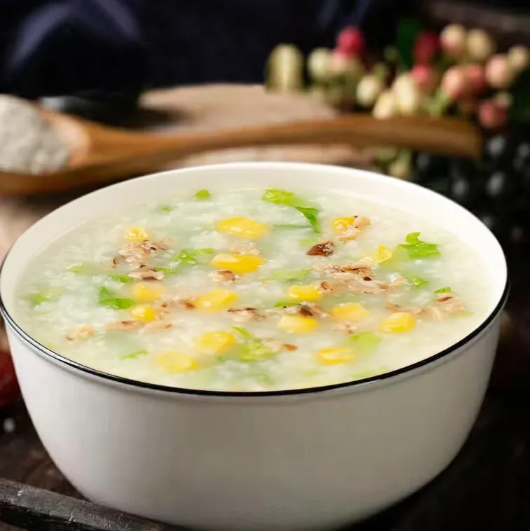 草莓绿豆粥