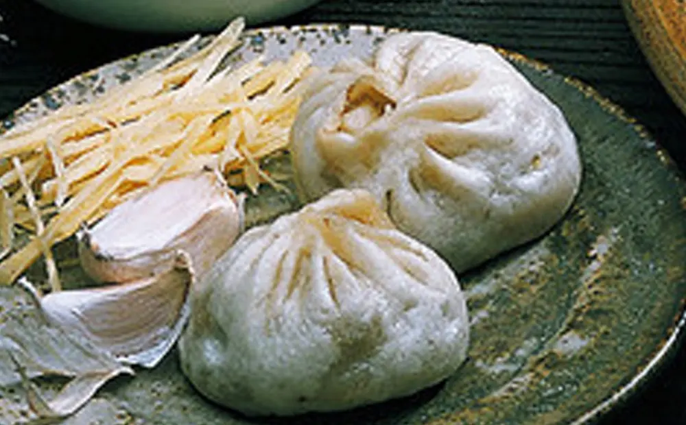 白菜香菇素包子 白菜香菇素包子