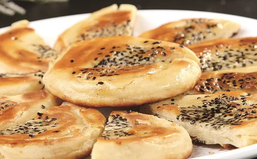 生火腿蓝芝士馅饼 生火腿蓝芝士馅饼