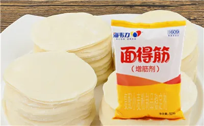 面得筋,饺子皮改良剂新技术_炸饺子的做法