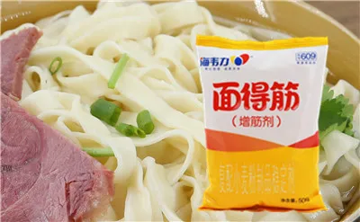 面得筋,饺子皮专用增筋剂的介绍_自制饺子皮_七彩饺子