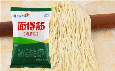 面得筋,荠菜饺子的做法