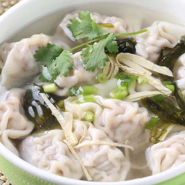 鸡汤紫菜馄饨的做法