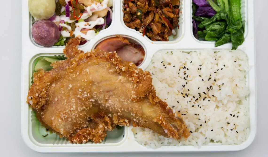 萝卜干黄金蛋炒饭的做法