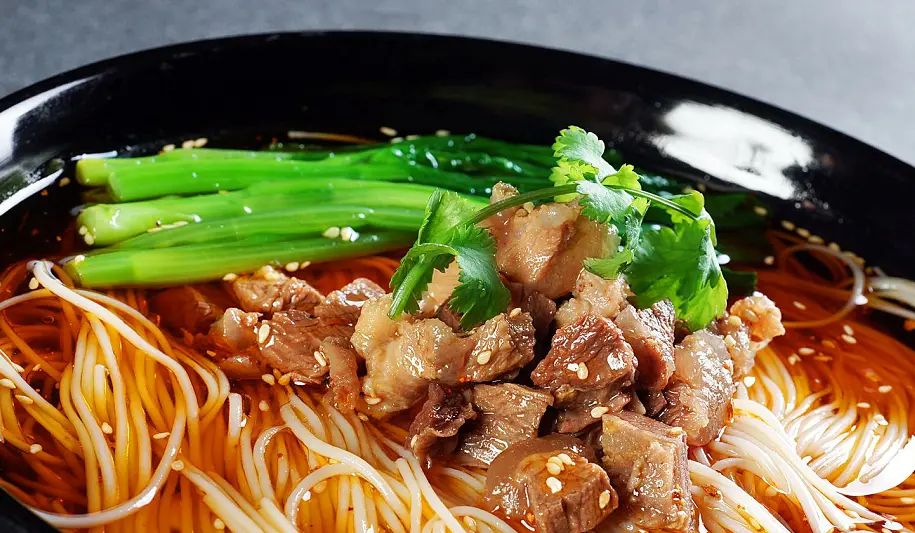 豆浆素面