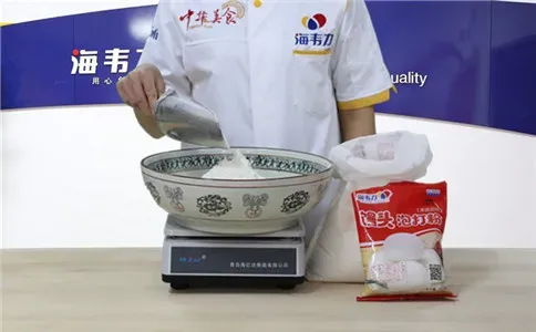 荞麦面馒头馒头泡打粉的用法简介,称量面粉