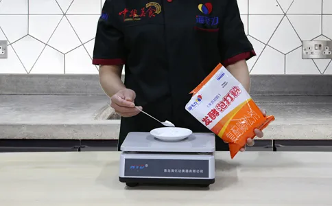 大米发糕发酵泡打粉的用法简介,称量泡打粉