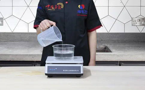 大米发糕发酵泡打粉的用法简介,称量水
