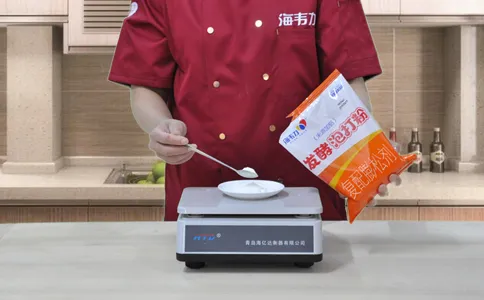 发面千层饼发酵泡打粉的用法简介,称量泡打粉