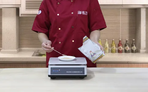 发面千层饼发酵泡打粉的用法简介,称量酵母