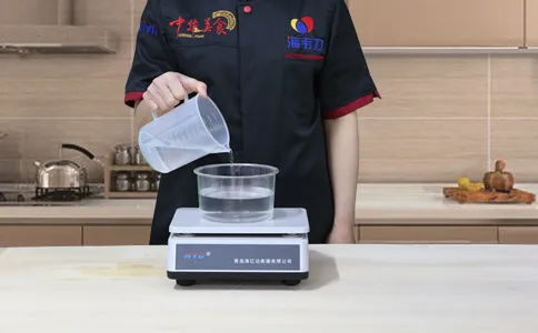 馅饼发酵泡打粉的用法简介,称量水
