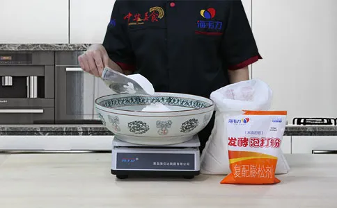 馕饼发酵泡打粉的用法简介,称量面粉