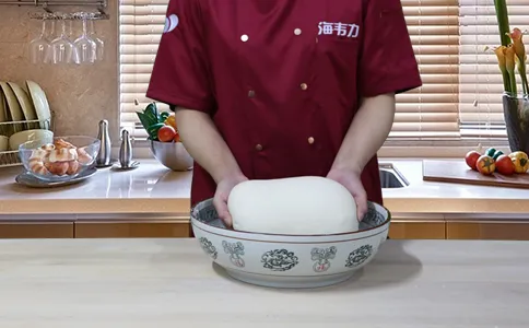 荷叶饼发酵泡打粉的用法简介,荷叶饼的和面