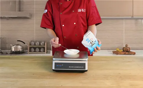 称量食盐