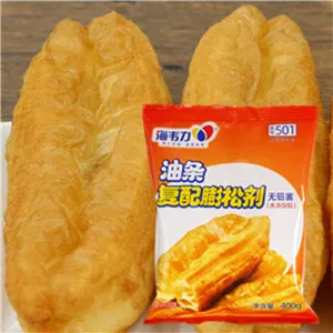 海韦力油条复配膨松剂,无铝油条膨松剂的用法介绍_自己在家怎样做油条_学油条哪里学