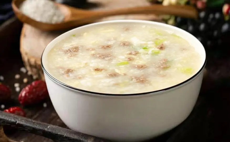 鸭肝浓香粥的做法