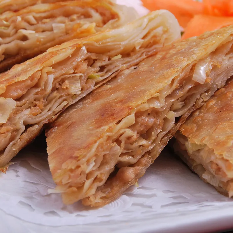 菠菜锅盔的做法步骤