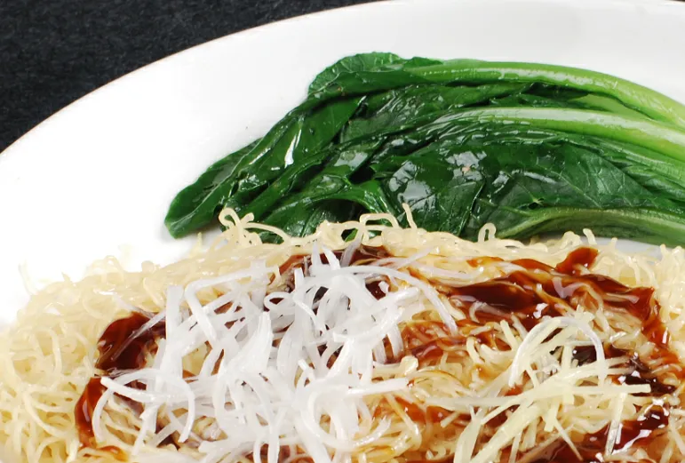 菜丝凉拌面