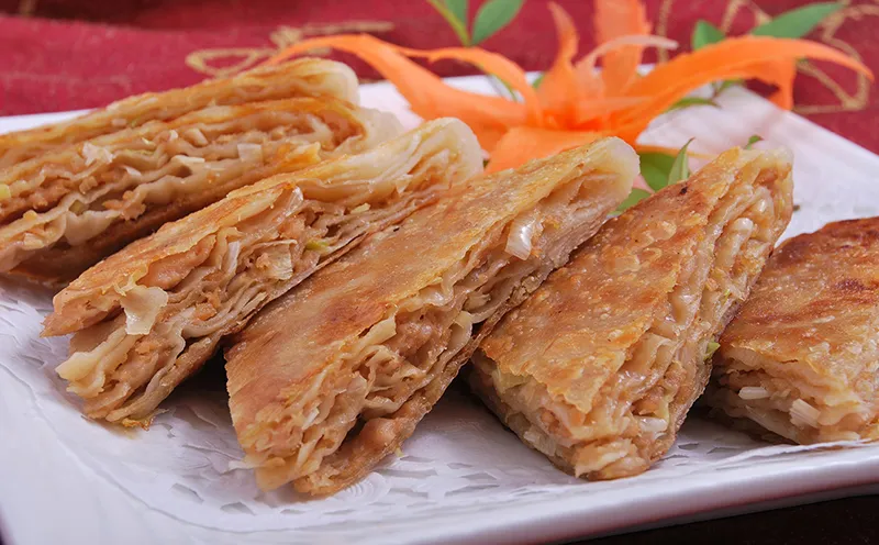 蛋肉麦饼的做法步骤