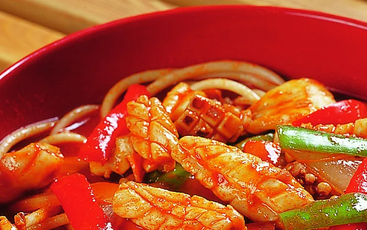鱼肉炒面丁的做法