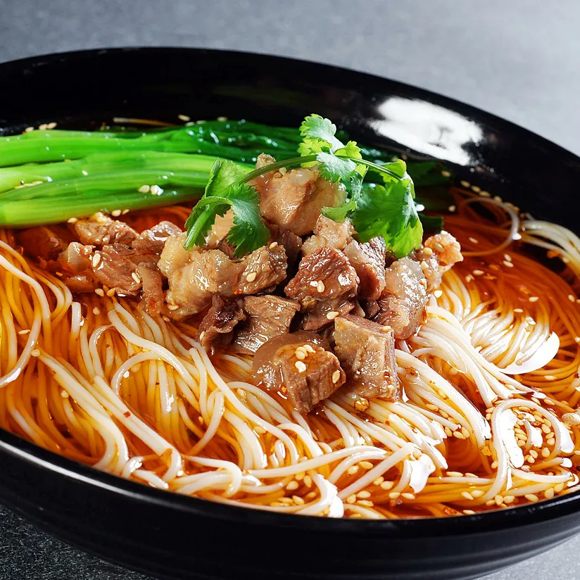 小炖肉茄子卤面的做法步骤
