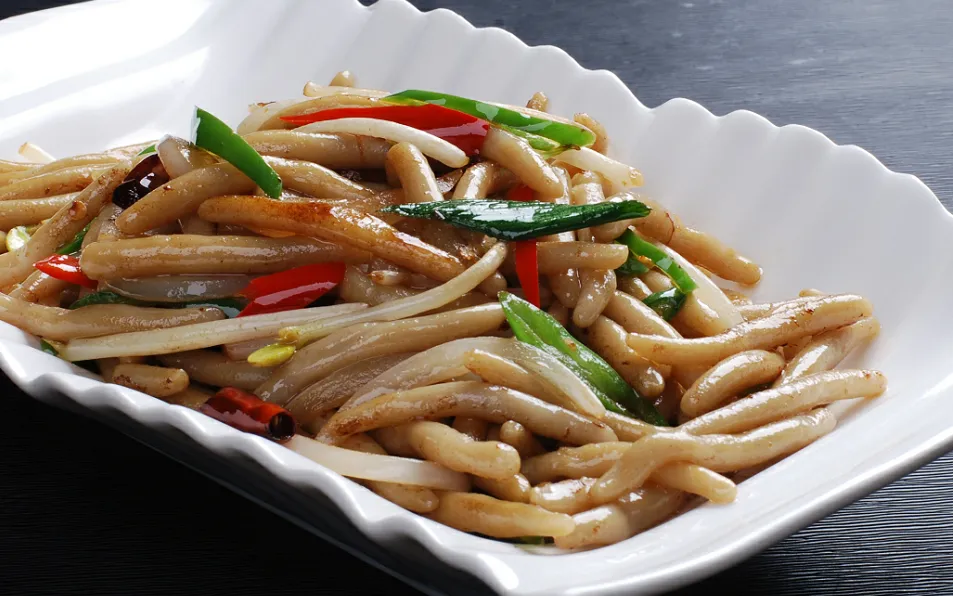 鱼片炒面