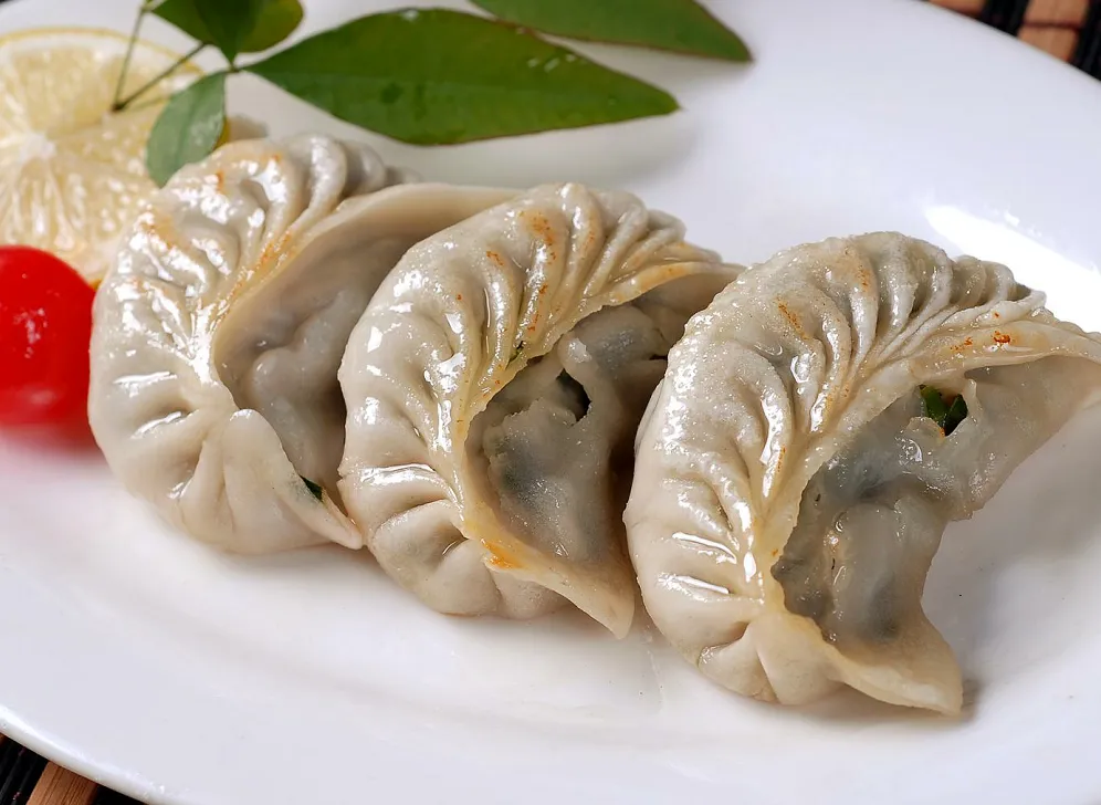 菠菜干贝水饺的做法