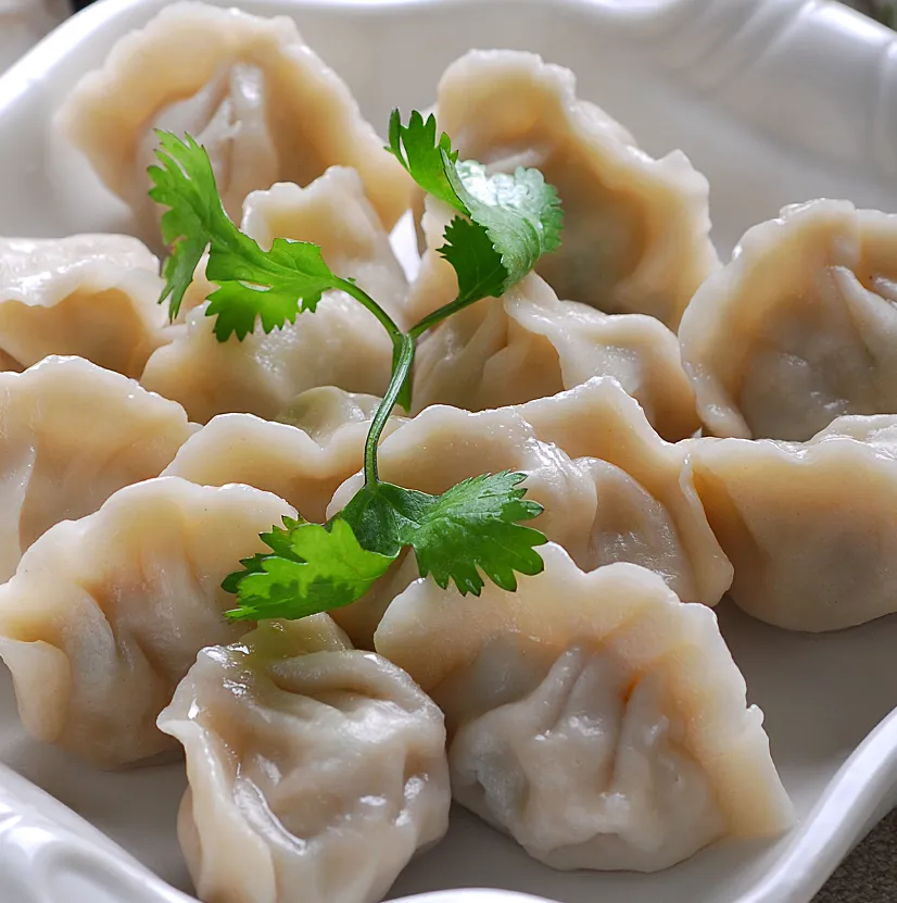 茭白猪肉煎饺的做法