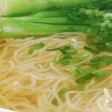 笋丝肉丝汤面