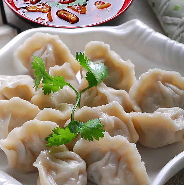 红薯肉末炸饺的做法步骤
