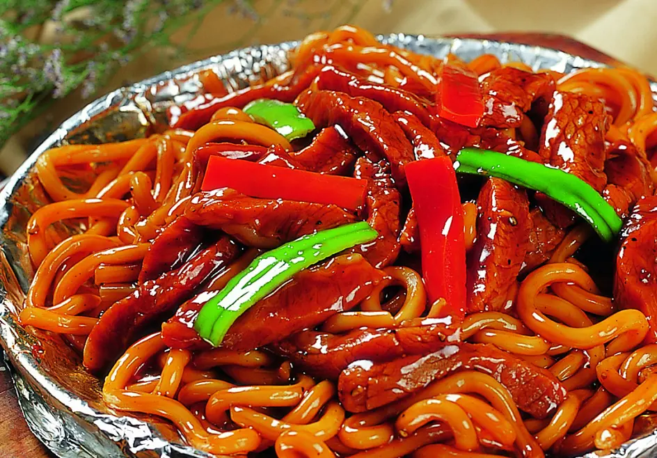 鱼香肉丝炒面