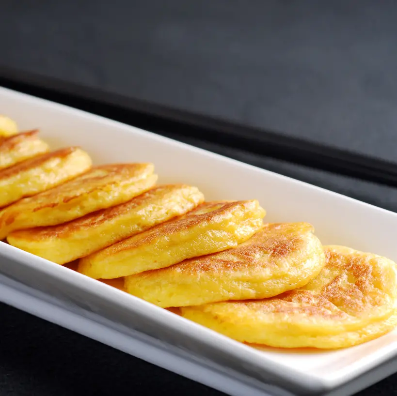 香煎鱼薯饼
