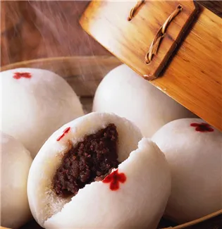 芝麻蓉甜包