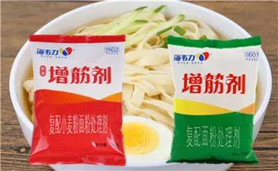 海韦力增筋剂,番茄火腿凉拌面的做法