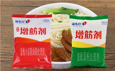 绿茶冷面的做法,海韦力增筋剂