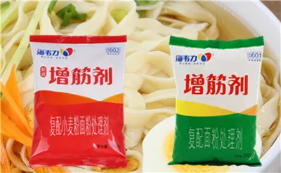 海韦力增筋剂,雪里蕻肉丝汤面的做法