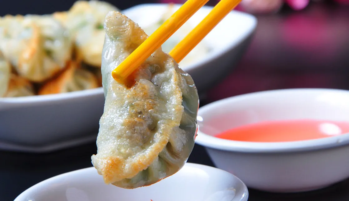 碧绿韭菜饺的做法步骤