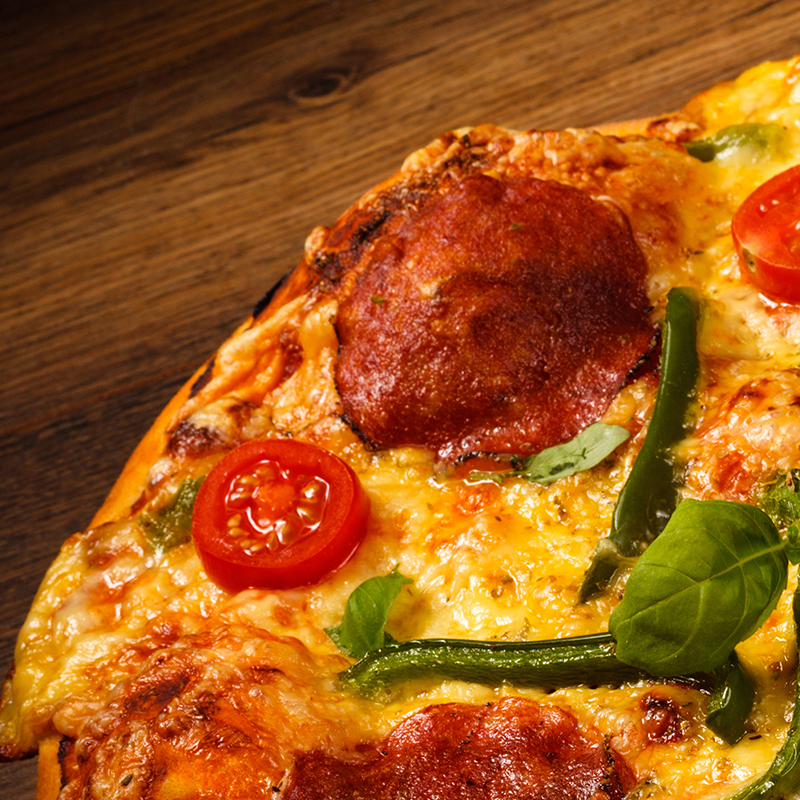 培根乡村沙拉披萨的做法步骤