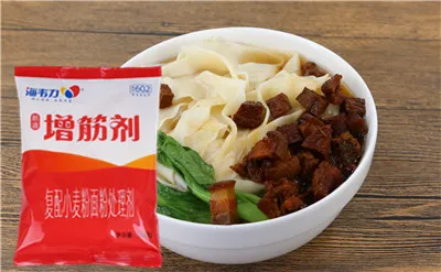 海韦力增筋剂,鸡丝蛋花面的做法