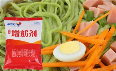 海韦力增筋剂,鸡丝凉面的做法