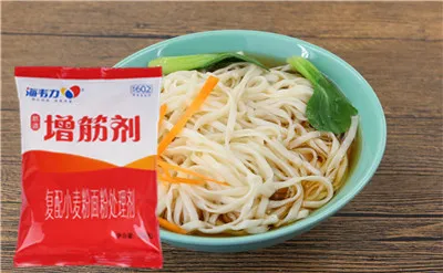 海韦力增筋剂,鸡丝四季豆拌面的做法