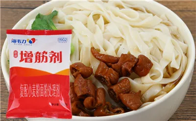 海韦力增筋剂,鸡丝银芽凉面的做法